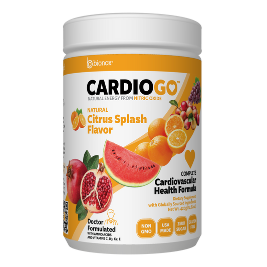 CardioGO - 60 Scoop - Citrus