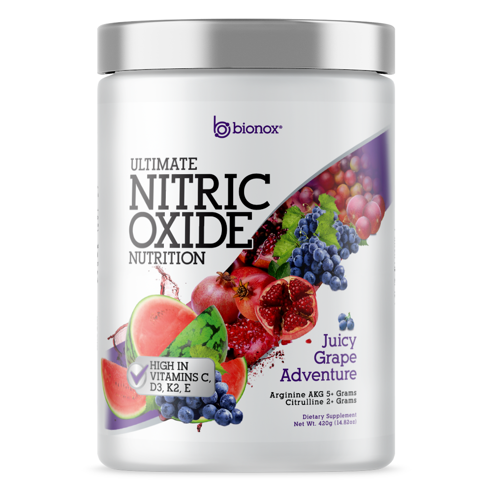 Ultimate Nitric Oxide Nutrition - 60 Scoop - Grape