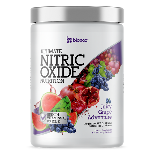 Ultimate Nitric Oxide Nutrition - 60 Scoop - Grape