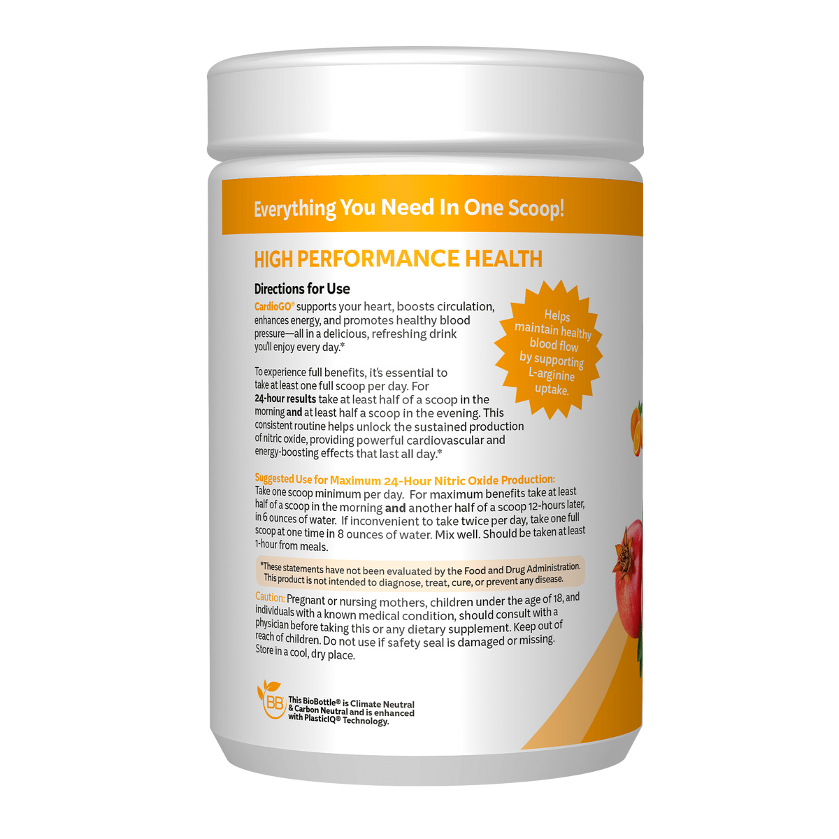 CardioGO - 30 Servings - Citrus