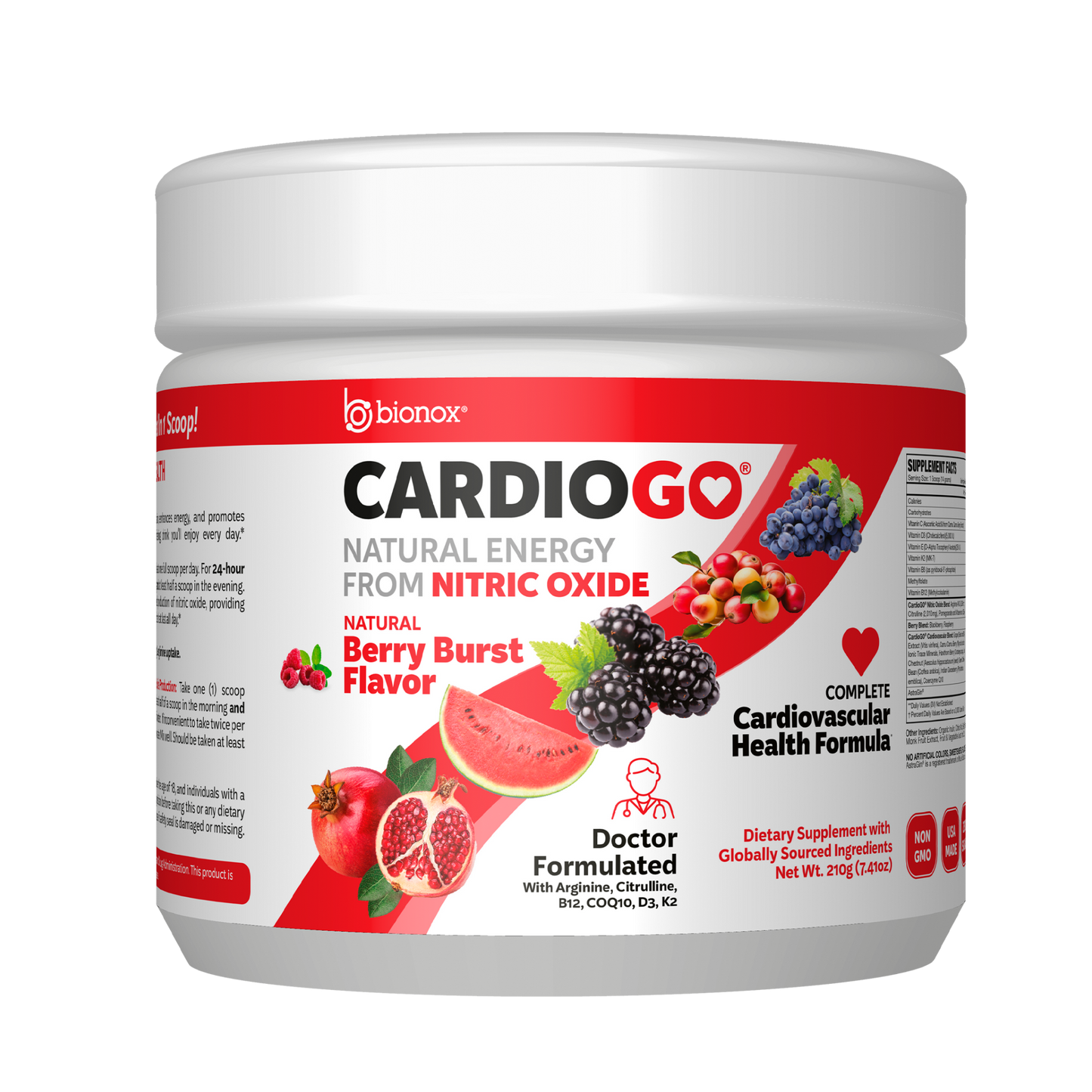 CardioGO - 30 Scoop - Berry