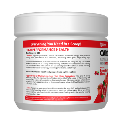 CardioGO - 30 Scoop - Berry