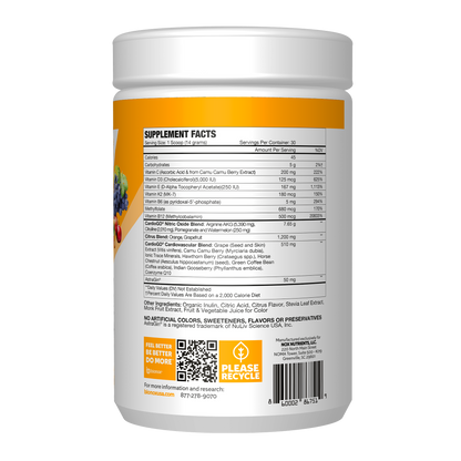CardioGO - 60 Scoop - Citrus