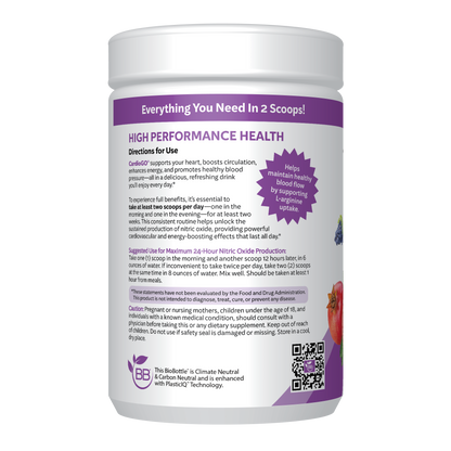 CardioGO - 60 Scoop - Grape