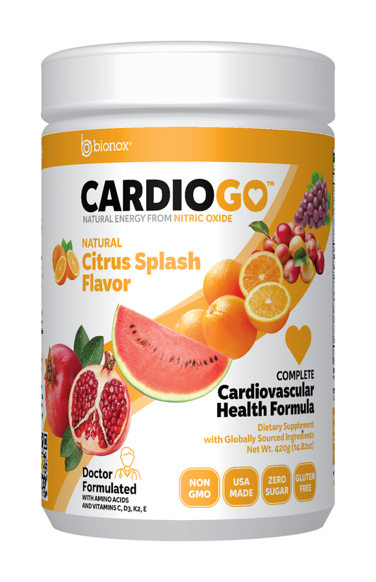 CardioGO - 60 Scoop - Citrus