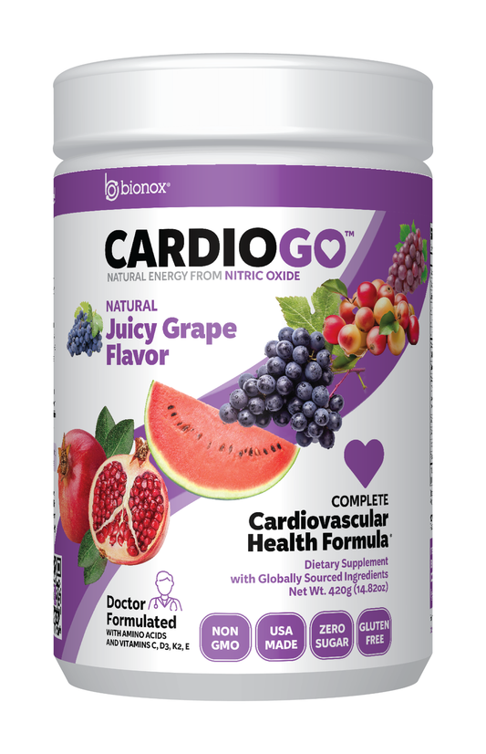 CardioGO - 60 Scoop - Grape