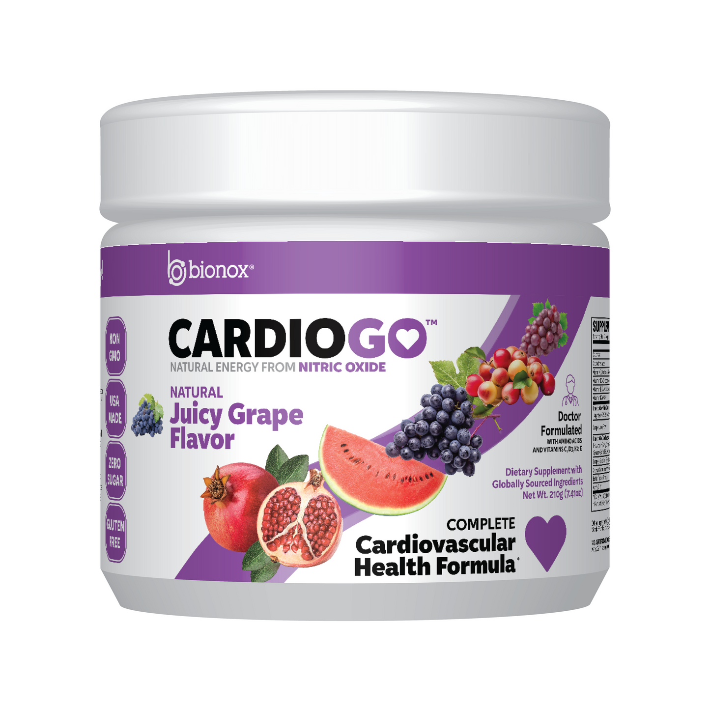 CardioGO - 30 Scoop - Grape