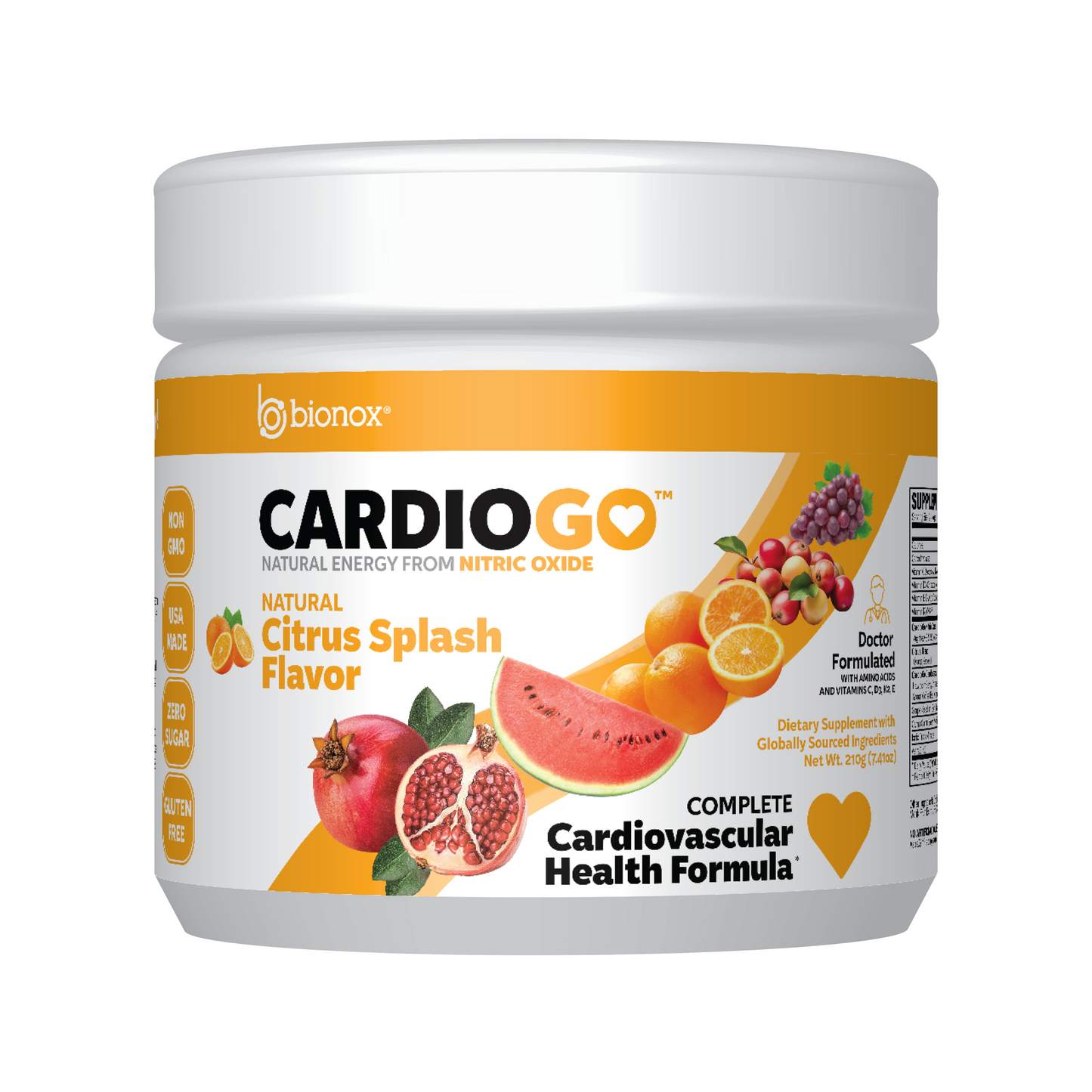 CardioGO - 30 Scoop - Citrus