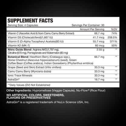 Ultimate Nitric Oxide Capsules