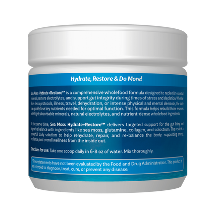 Sea Moss Hydrate + Restore