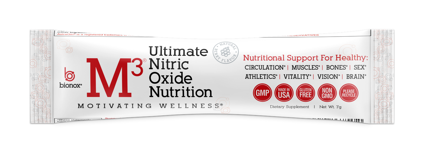 Ultimate Nitric Oxide Nutrition 20 Stick Packs With Box - Berry